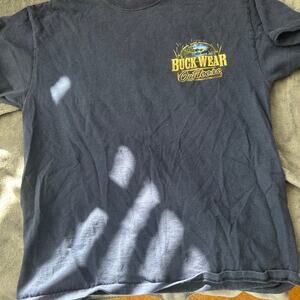 Buck wear outdoors fishing shirt size medium